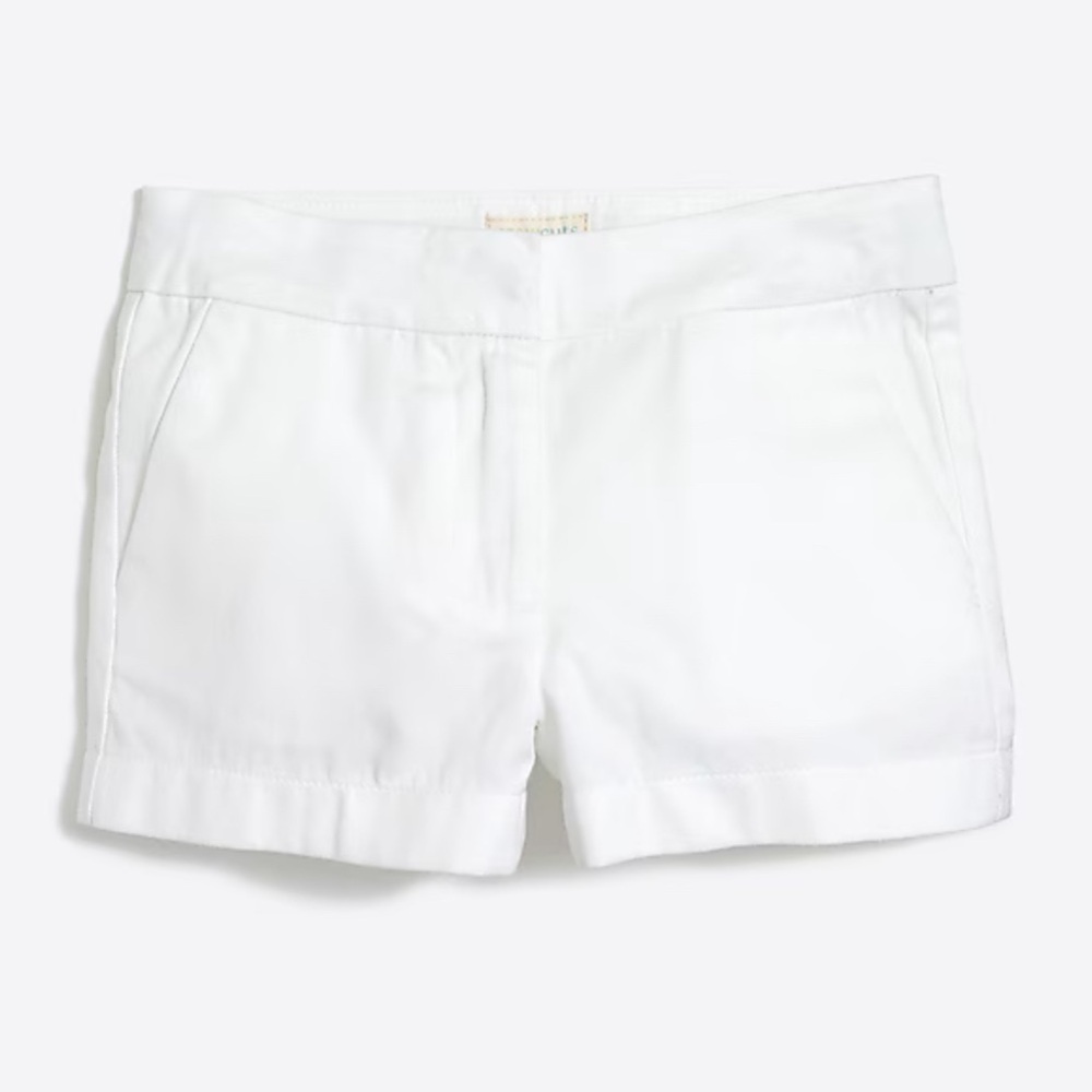 Girls J. Crew Factory Chino Shorts with Adjustable Waist